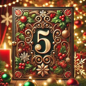 adventskalenderzahl_05 5. Fenster im Adventskalender