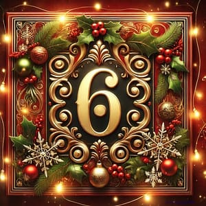 adventskalenderzahl_06 6. Fenster im Adventskalender