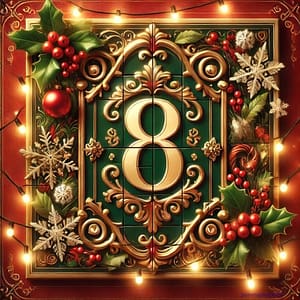 adventskalenderzahl_08 8. Fenster im Adventskalender